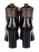 Louis Vuitton Monogram Pattern Combat Boots