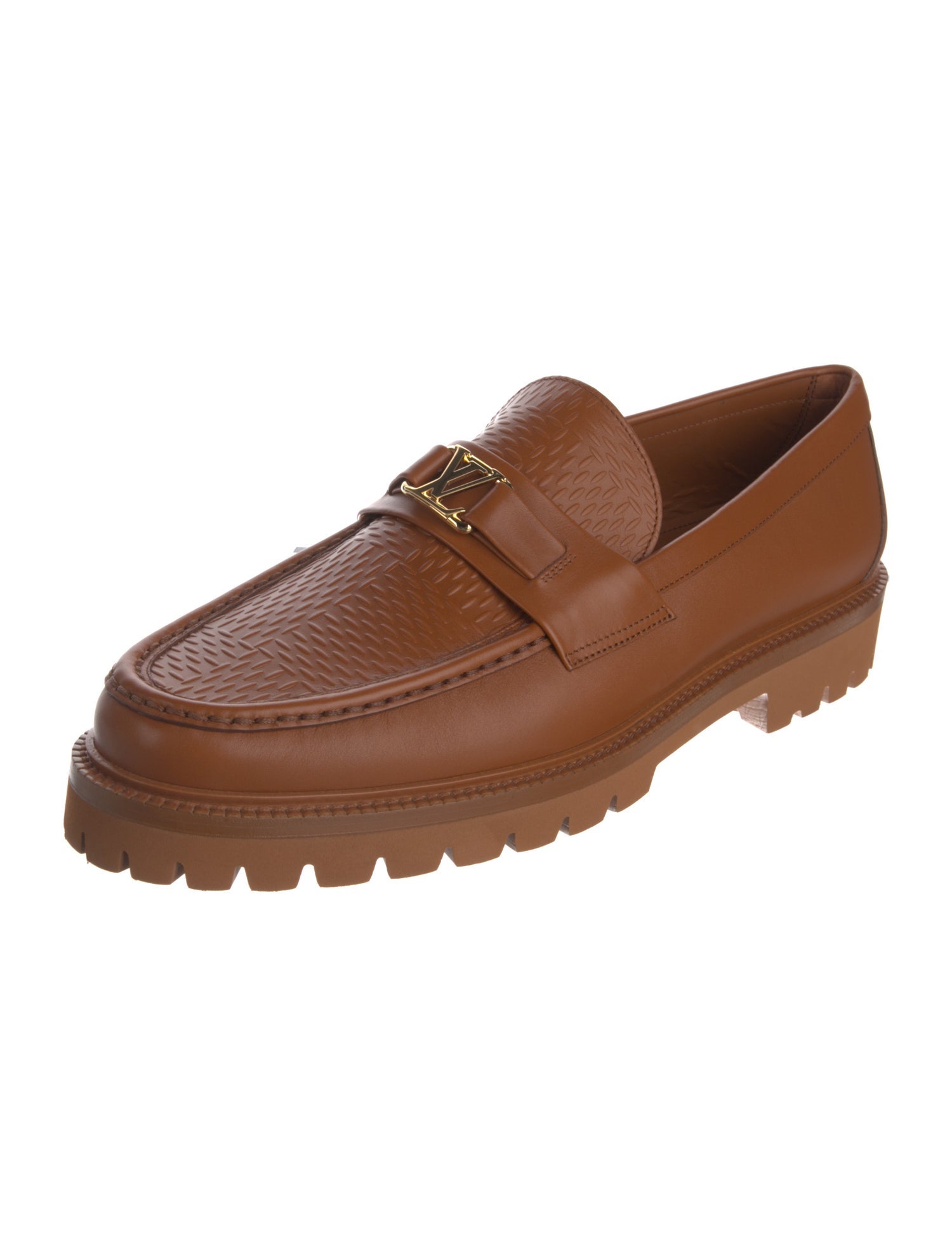 Louis Vuitton Leather Loafers
