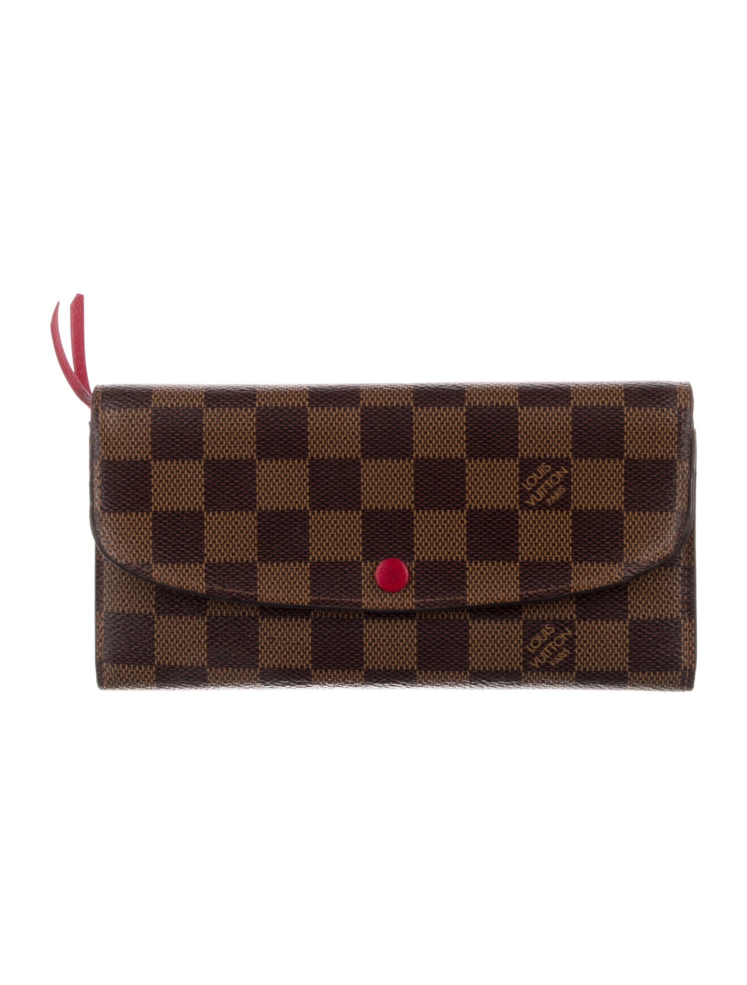 Louis Vuitton 2020 Damier Ebene Pattern Wallet