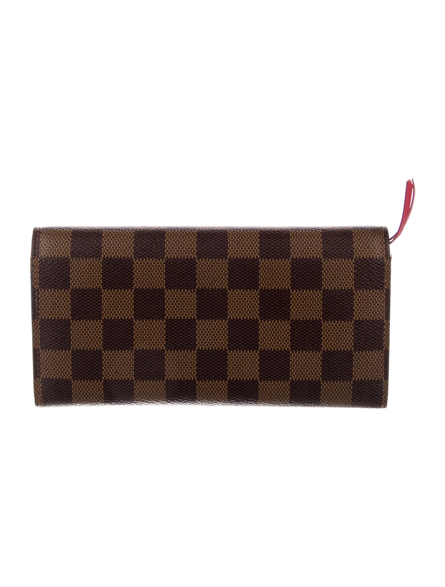 Louis Vuitton 2020 Damier Ebene Pattern Wallet