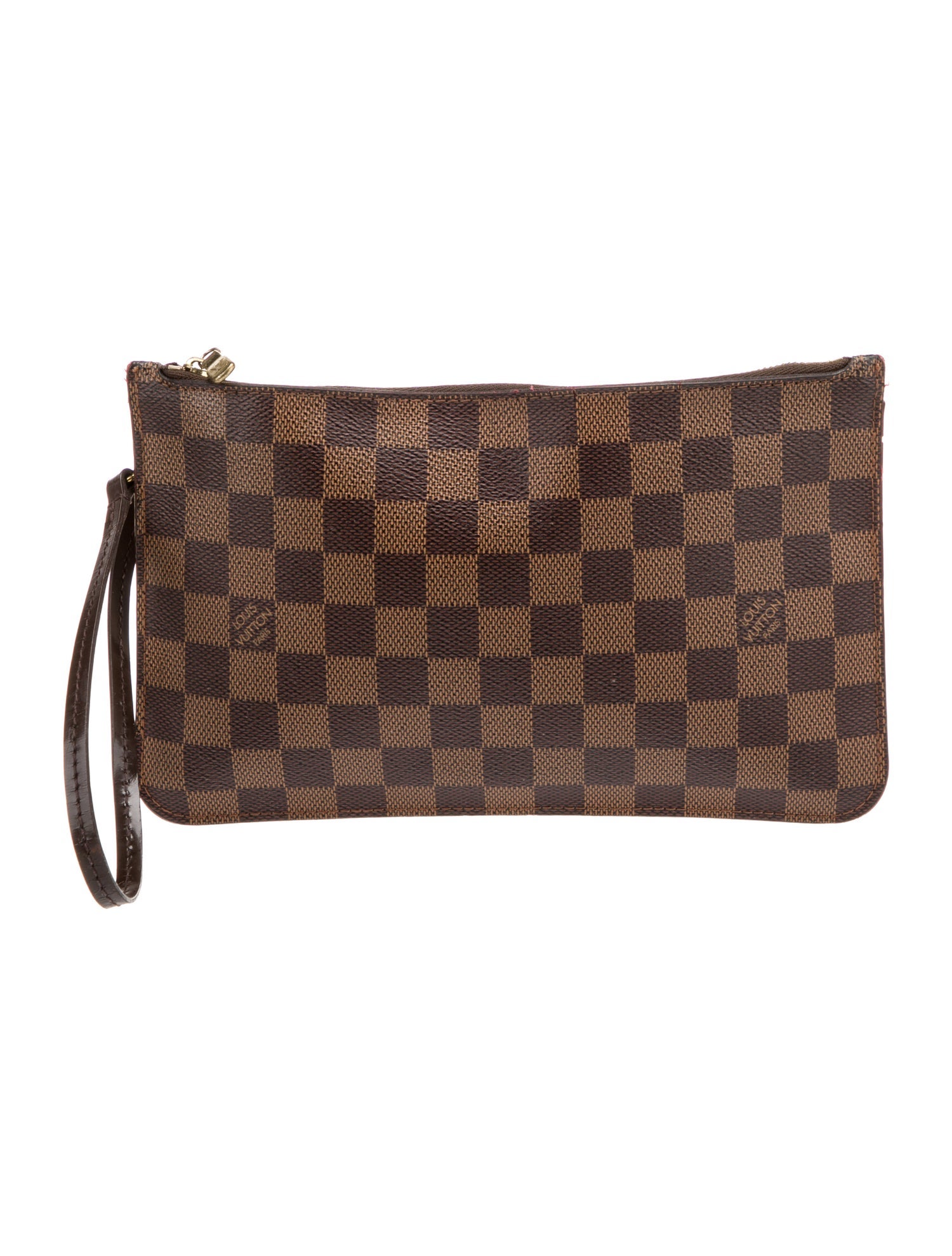 Louis Vuitton Damier Ebene Neverfull Pouch
