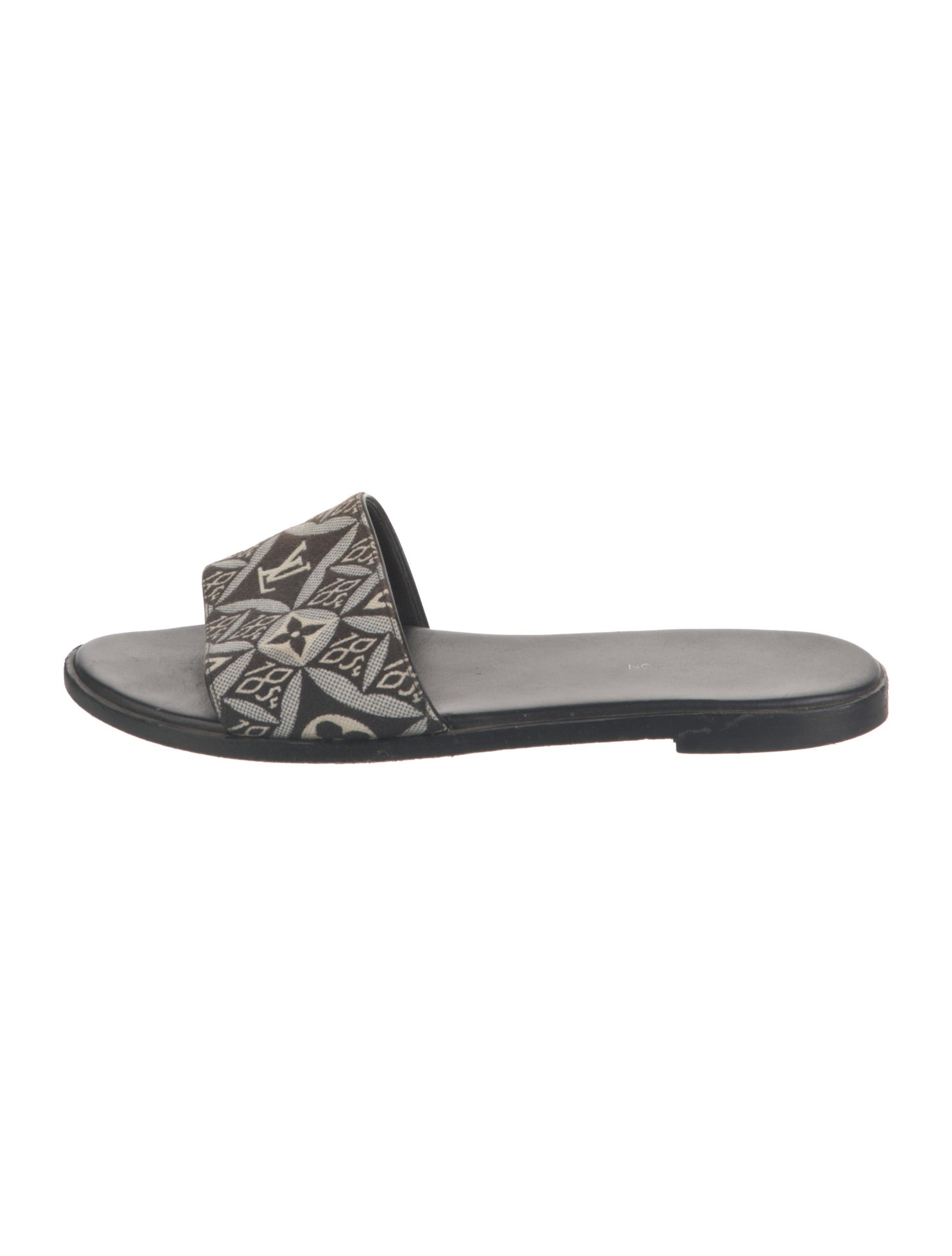 Louis Vuitton LV Monogram Canvas Slides