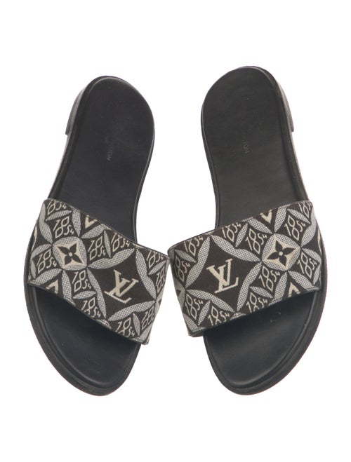 Louis Vuitton LV Monogram Canvas Slides