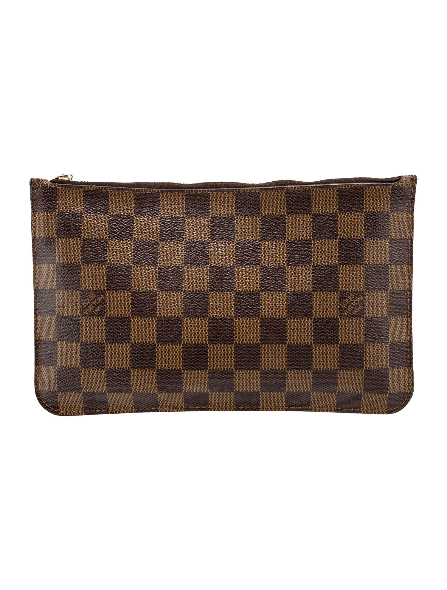 Louis Vuitton Damier Ebene Neverfull Pouch