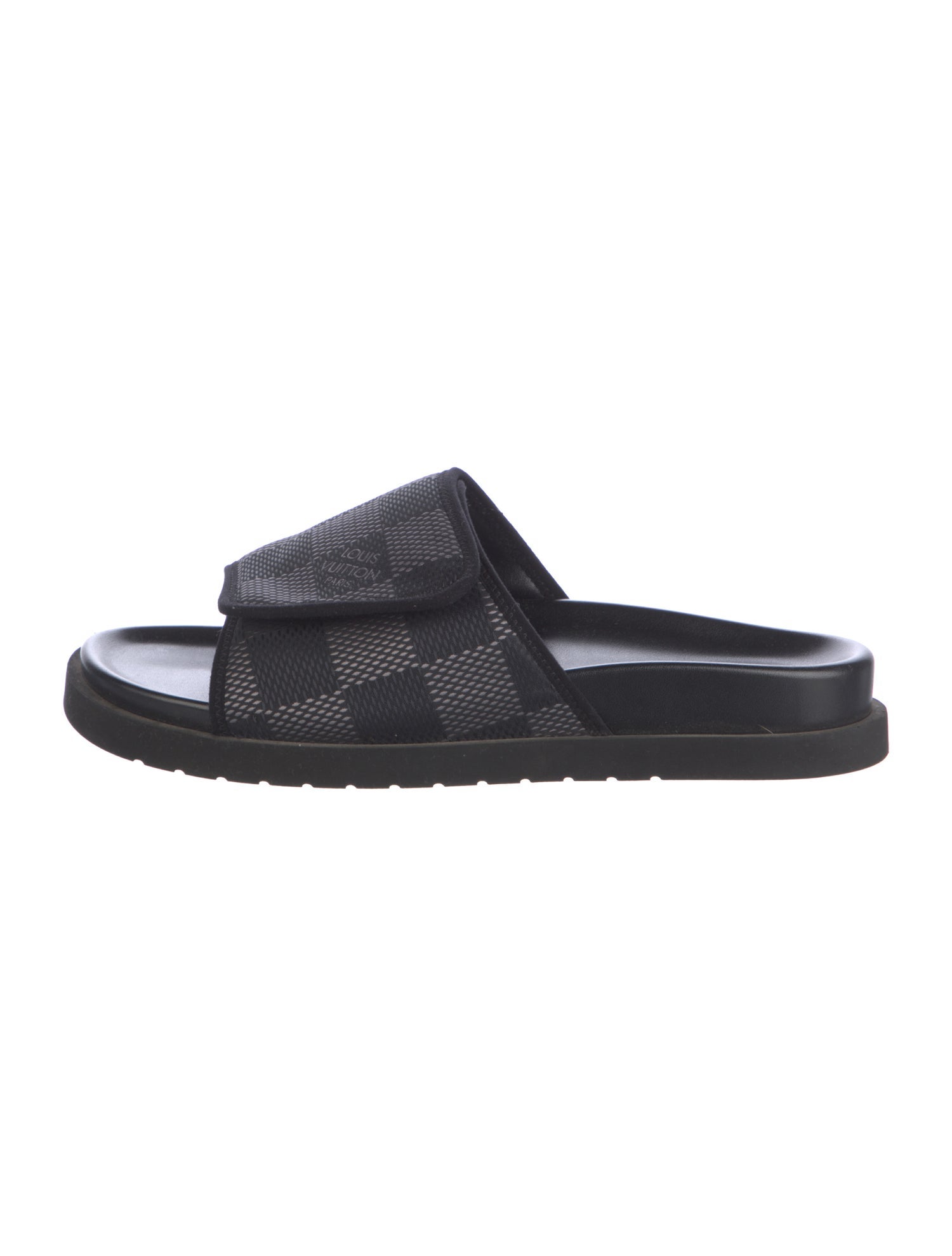 Louis Vuitton 2024 Damier Graphite Pattern Slides