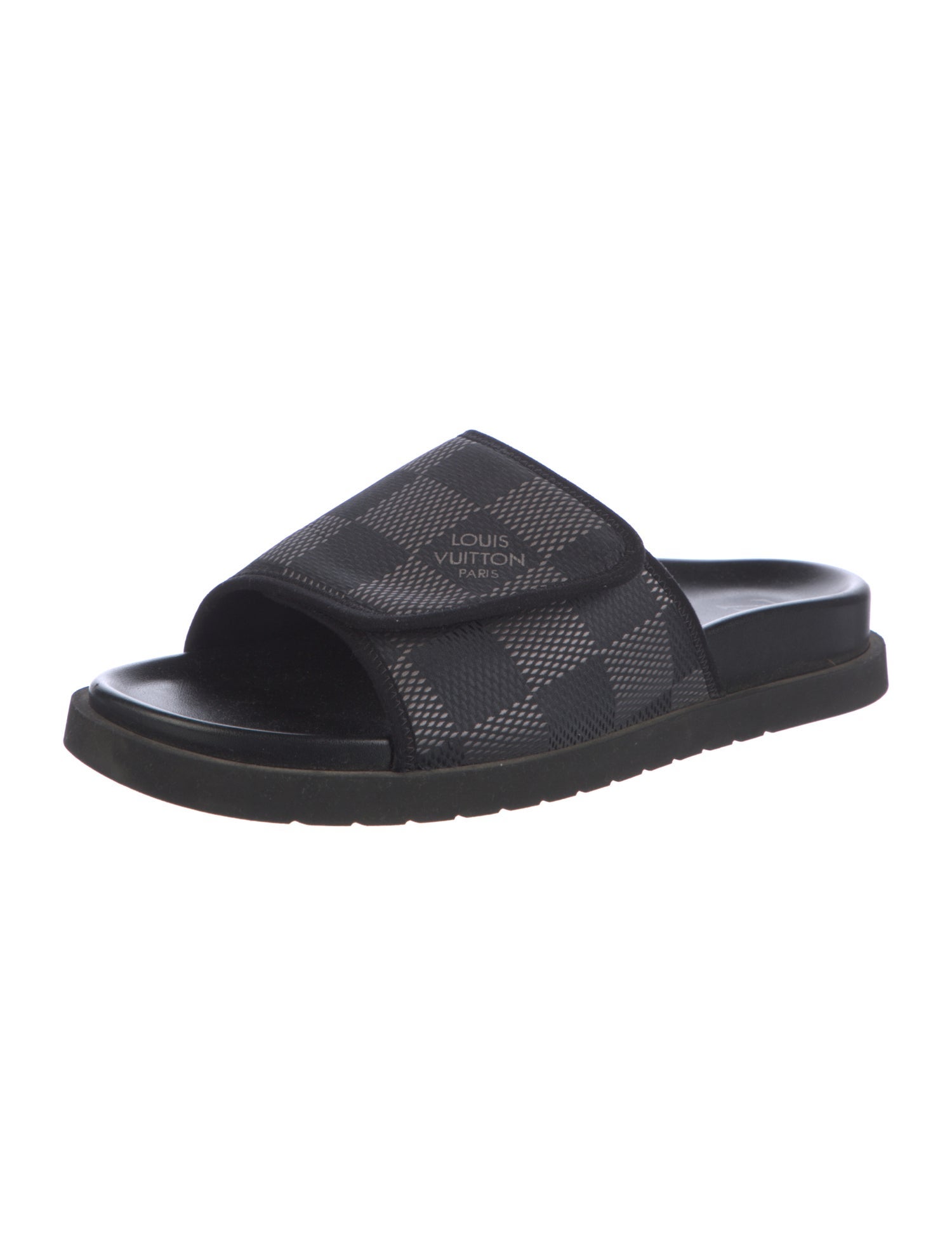 Louis Vuitton 2024 Damier Graphite Pattern Slides