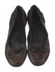 Louis Vuitton LV Monogram Bow Accents Ballet Flats