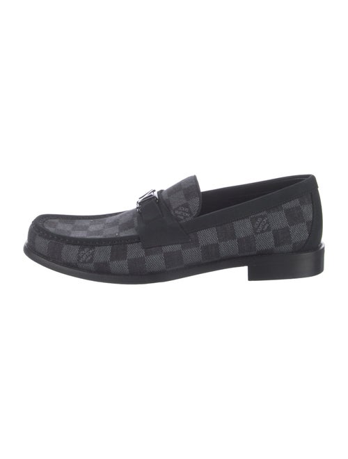 Louis Vuitton Damier Graphite Pattern Canvas Loafers
