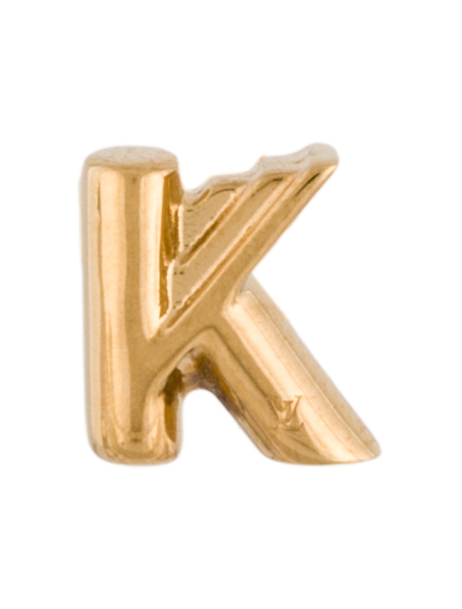 Louis Vuitton LV & Me Letter 'K' Single Stud Earrings
