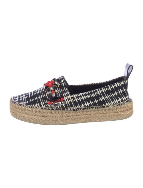 Louis Vuitton Canvas Printed Espadrilles