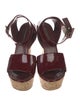 Louis Vuitton Patent Leather Sandals