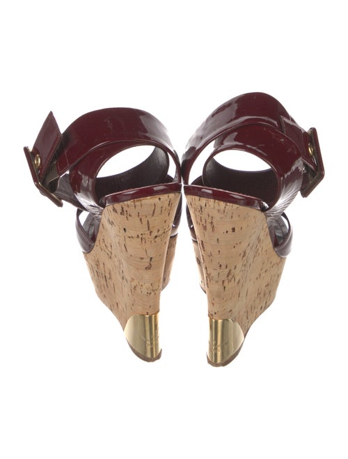 Louis Vuitton Patent Leather Sandals