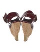 Louis Vuitton Patent Leather Sandals