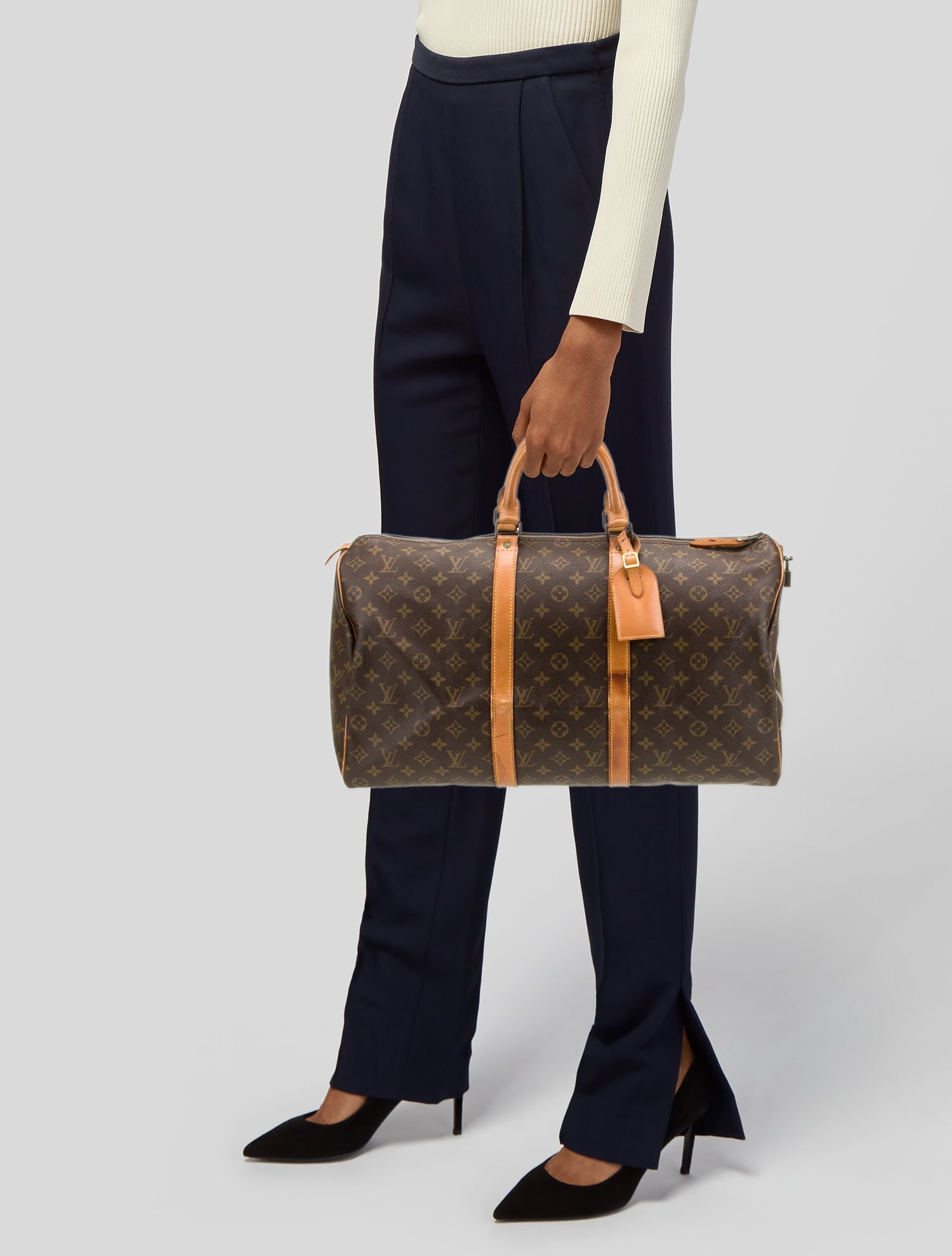 Louis Vuitton LV Monogram Keepall 50 Vintage