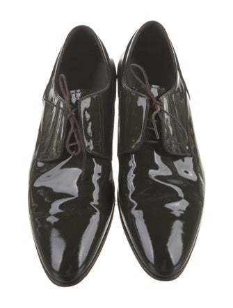 Louis Vuitton Patent Leather Derby Shoes