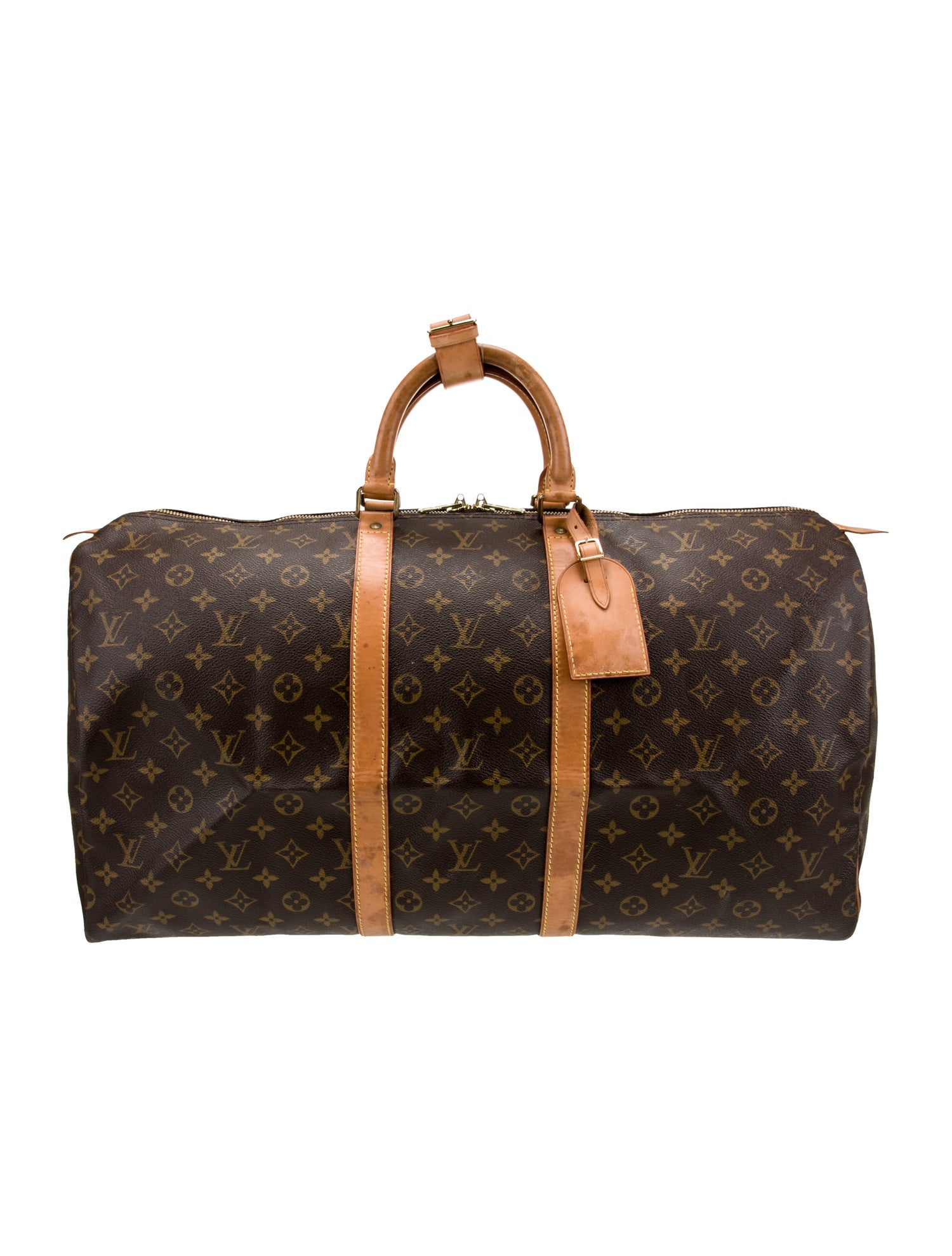 Louis Vuitton LV Monogram Keepall 55 Vintage