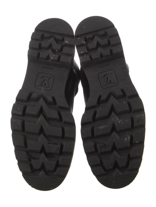Louis Vuitton LV Monogram Leather Combat Boots