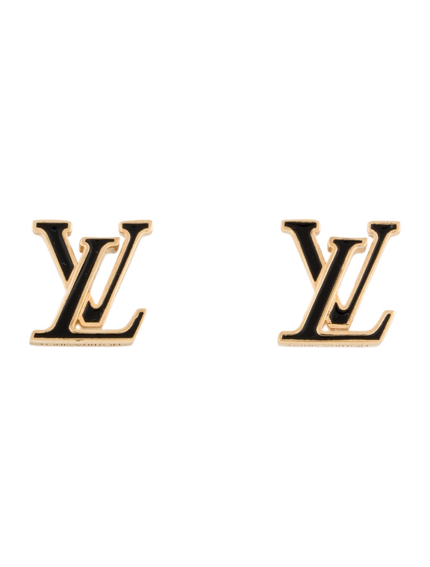 Louis Vuitton LV Iconic Enamel Stud Earrings
