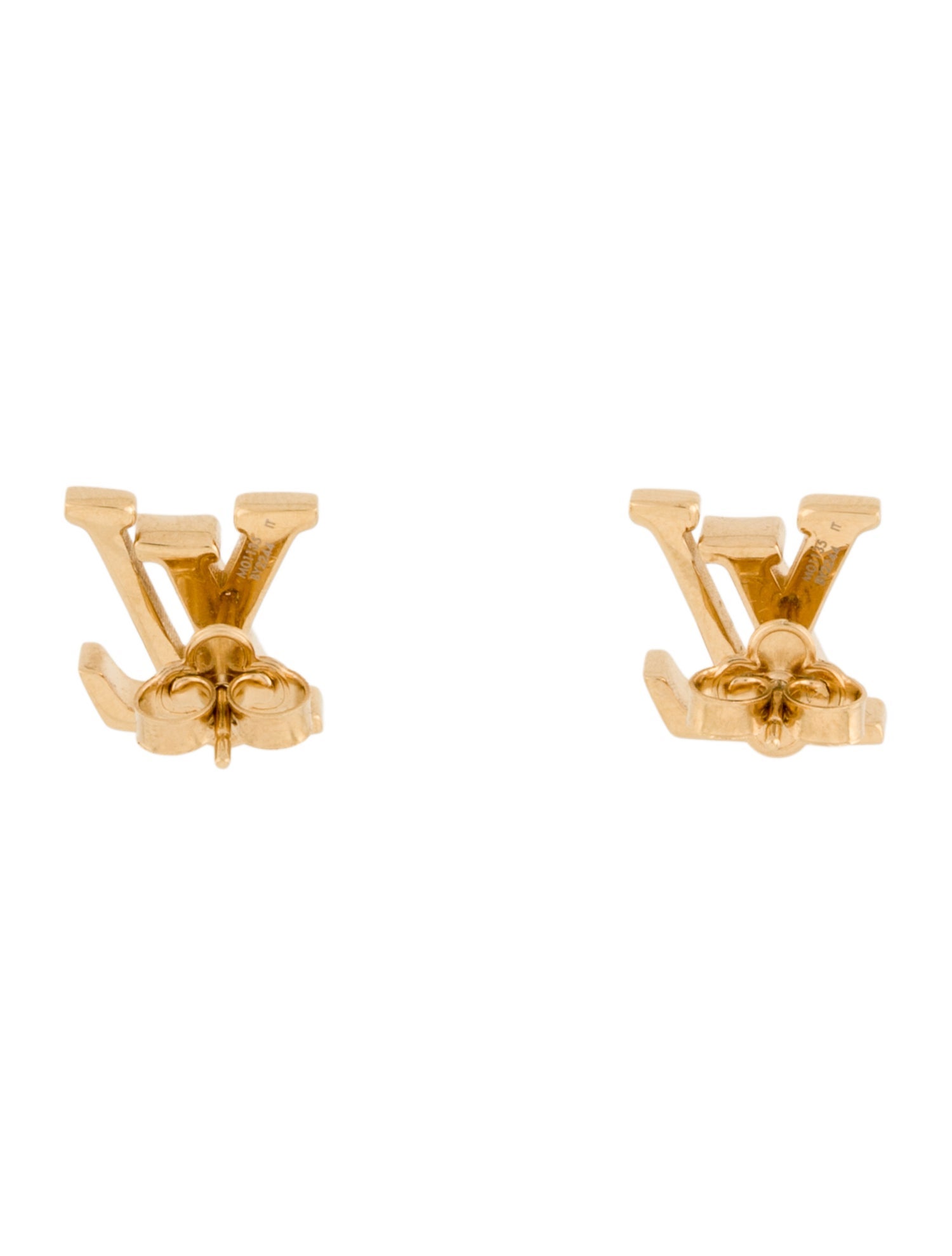 Louis Vuitton LV Iconic Enamel Stud Earrings