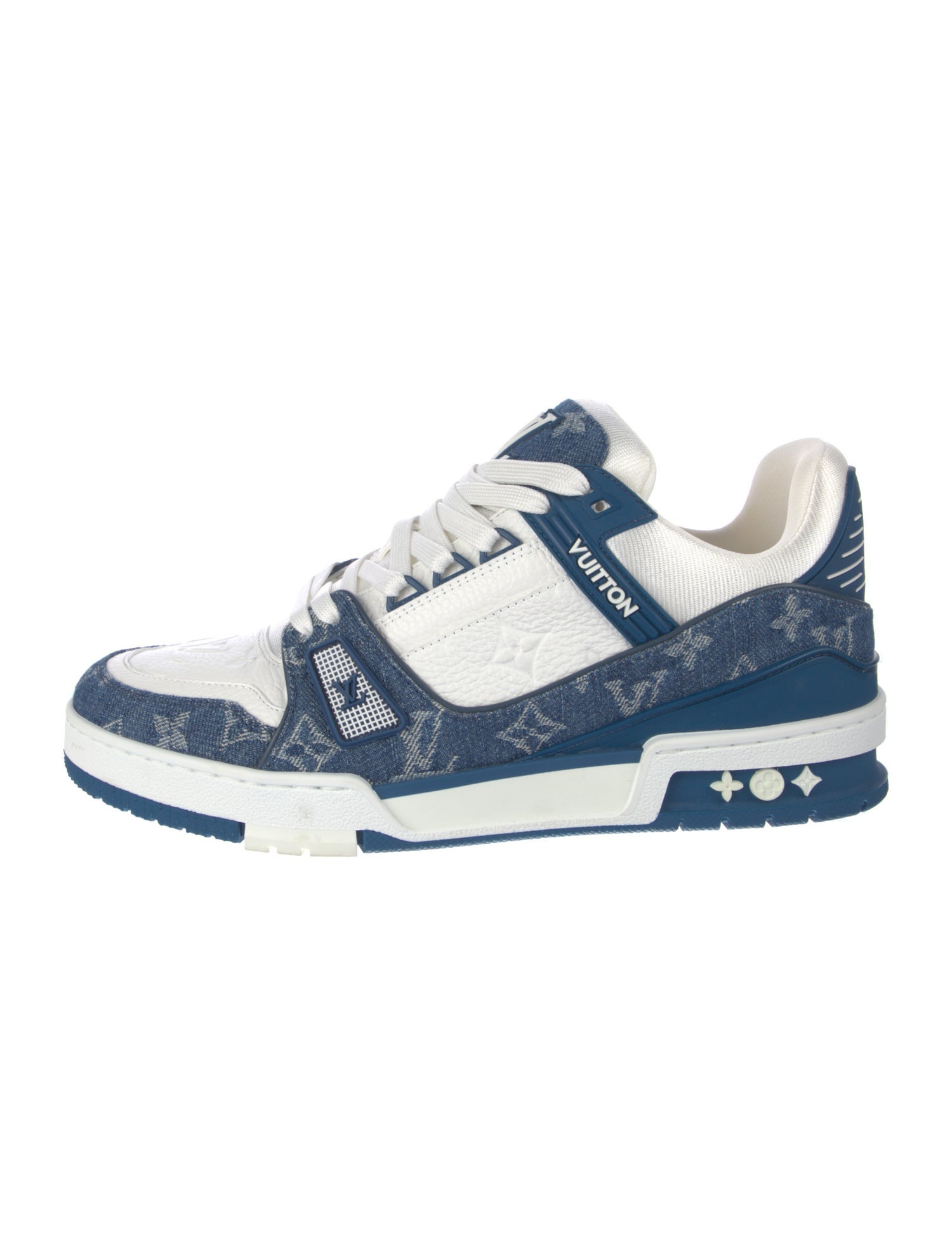 Louis Vuitton Denim Sneakers w/ Tags