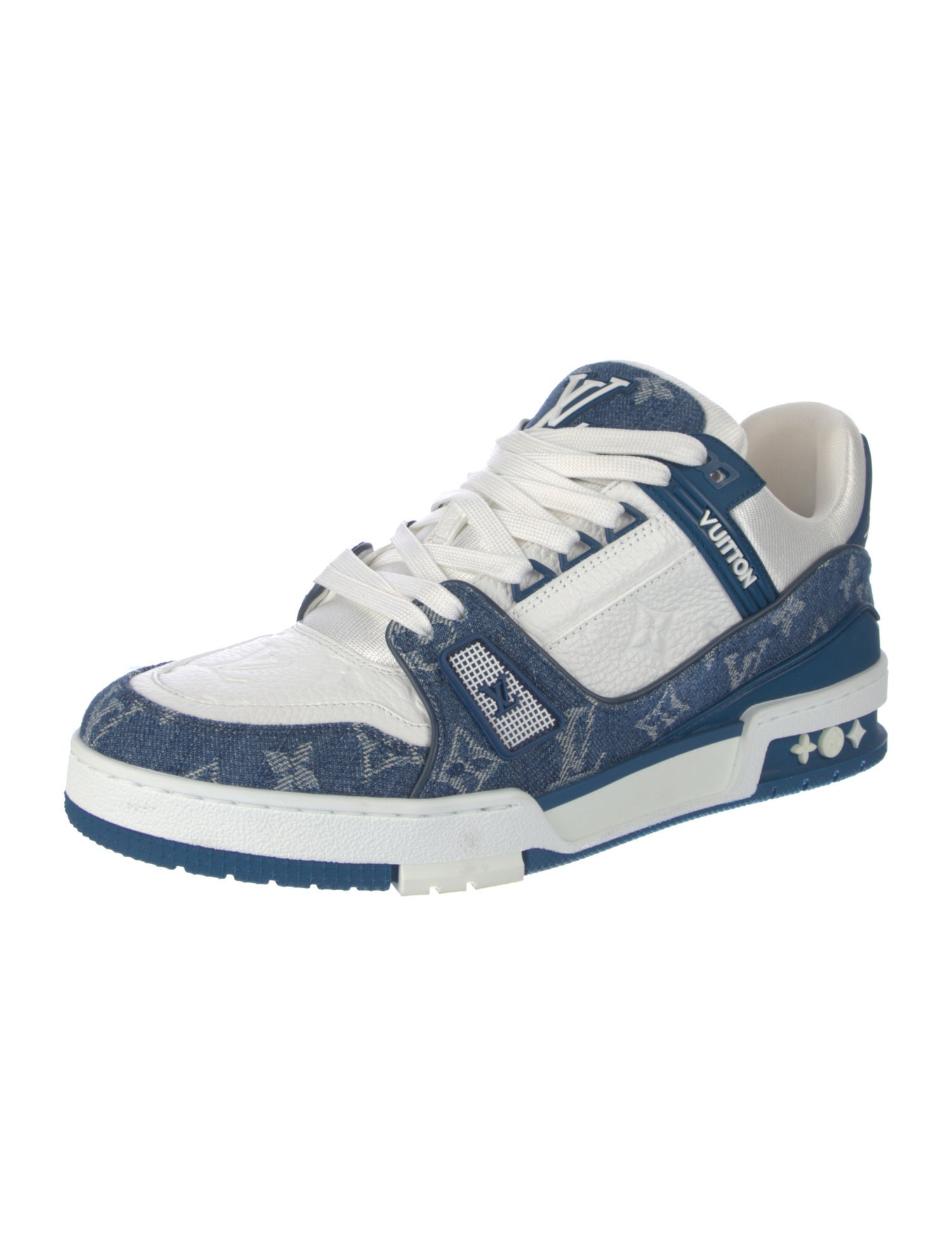 Louis Vuitton Denim Sneakers w/ Tags