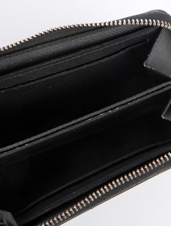 Louis Vuitton 2018 Damier Graphite Pattern Zippy Coin Purse