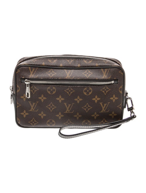 Louis Vuitton LV Monogram Macassar Kasai Pochette