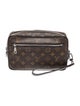 Louis Vuitton LV Monogram Macassar Kasai Pochette