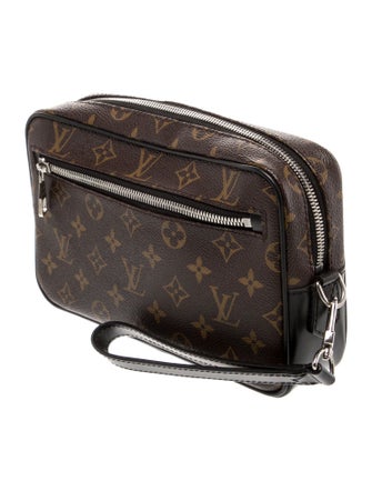 Louis Vuitton LV Monogram Macassar Kasai Pochette