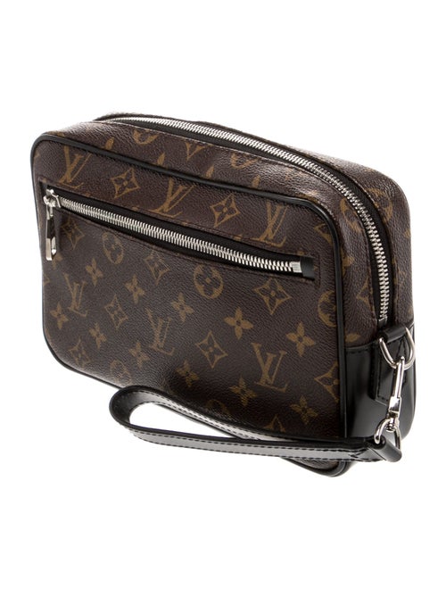 Louis Vuitton LV Monogram Macassar Kasai Pochette
