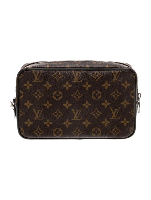 Louis Vuitton LV Monogram Macassar Kasai Pochette
