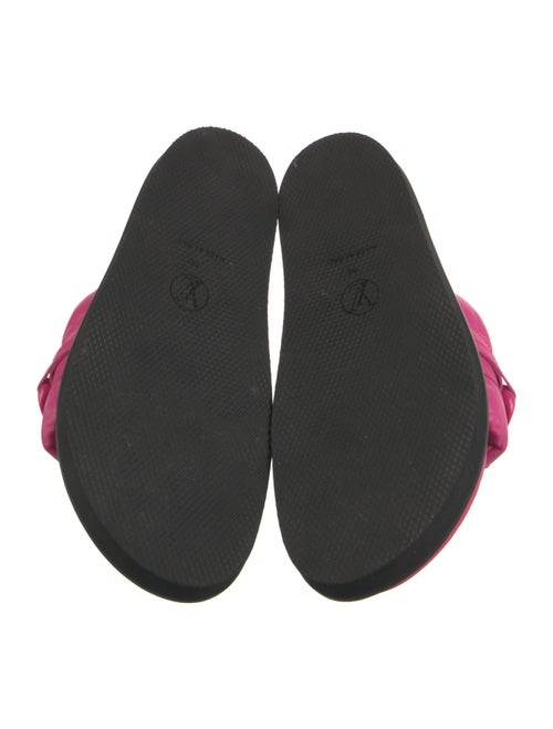 Louis Vuitton Monogram Pattern Leather Slides
