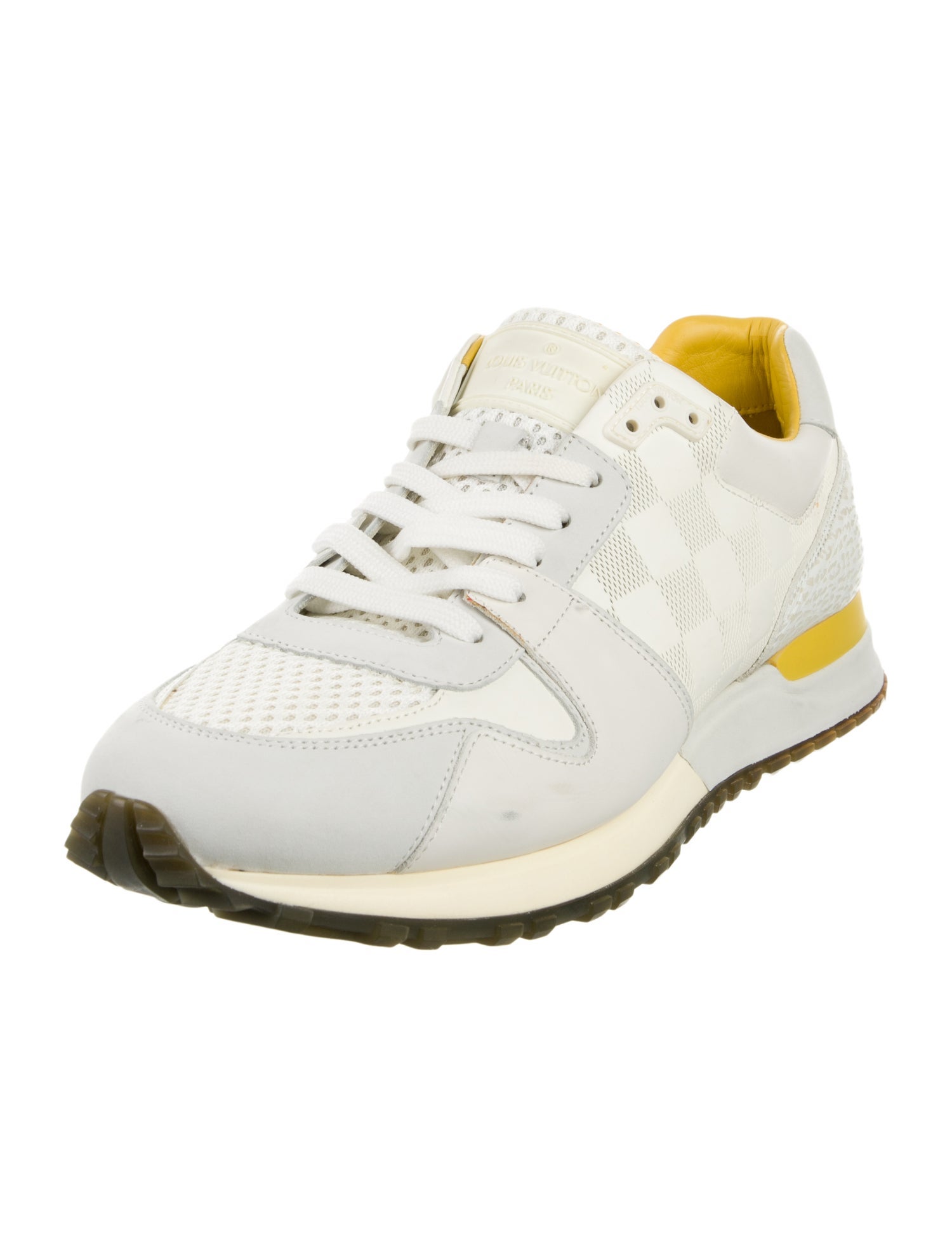 Louis Vuitton Leather Printed Sneakers