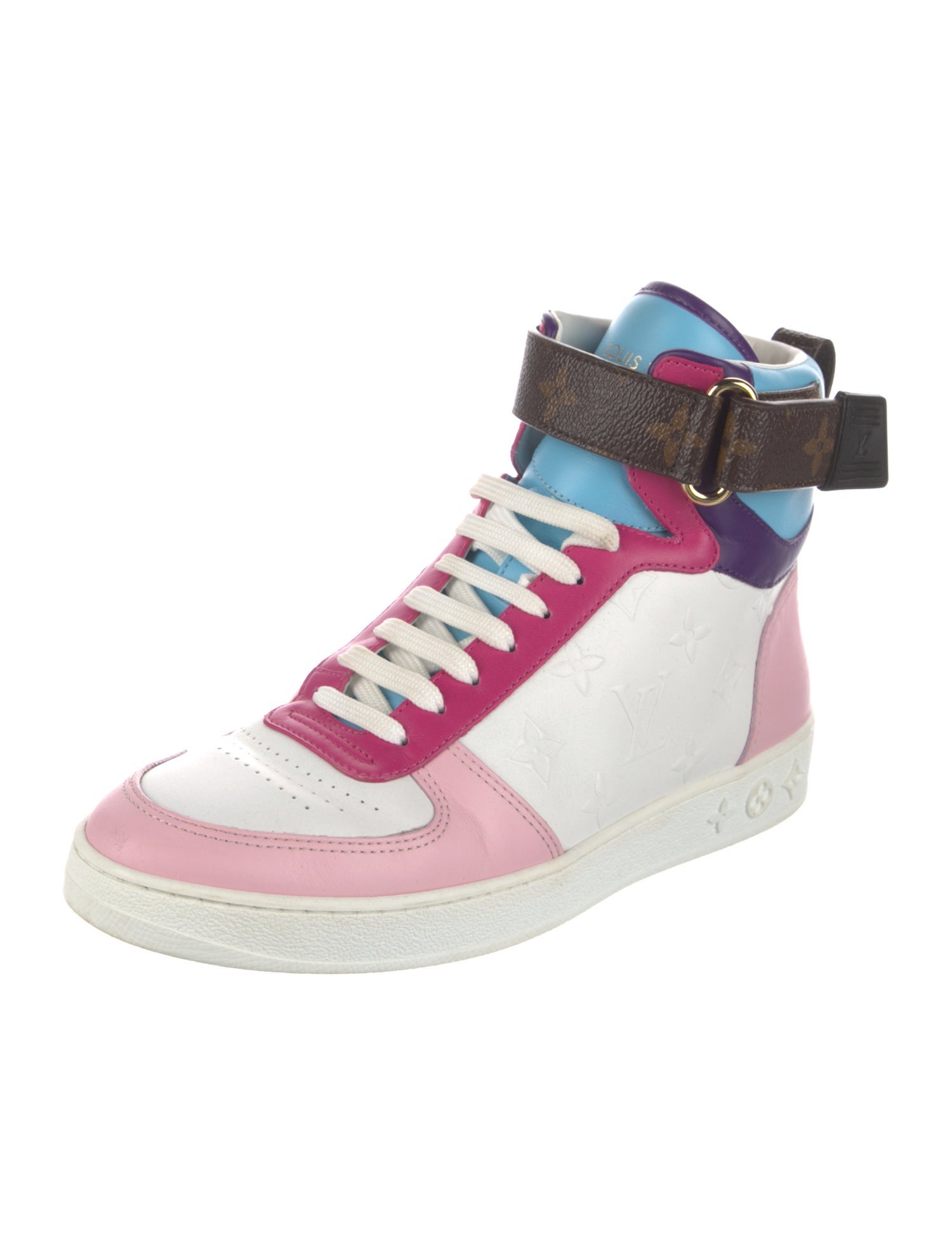 Louis Vuitton LV Monogram Leather Sneakers