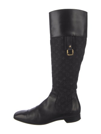 Louis Vuitton Leather Riding Boots