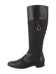 Louis Vuitton Leather Riding Boots