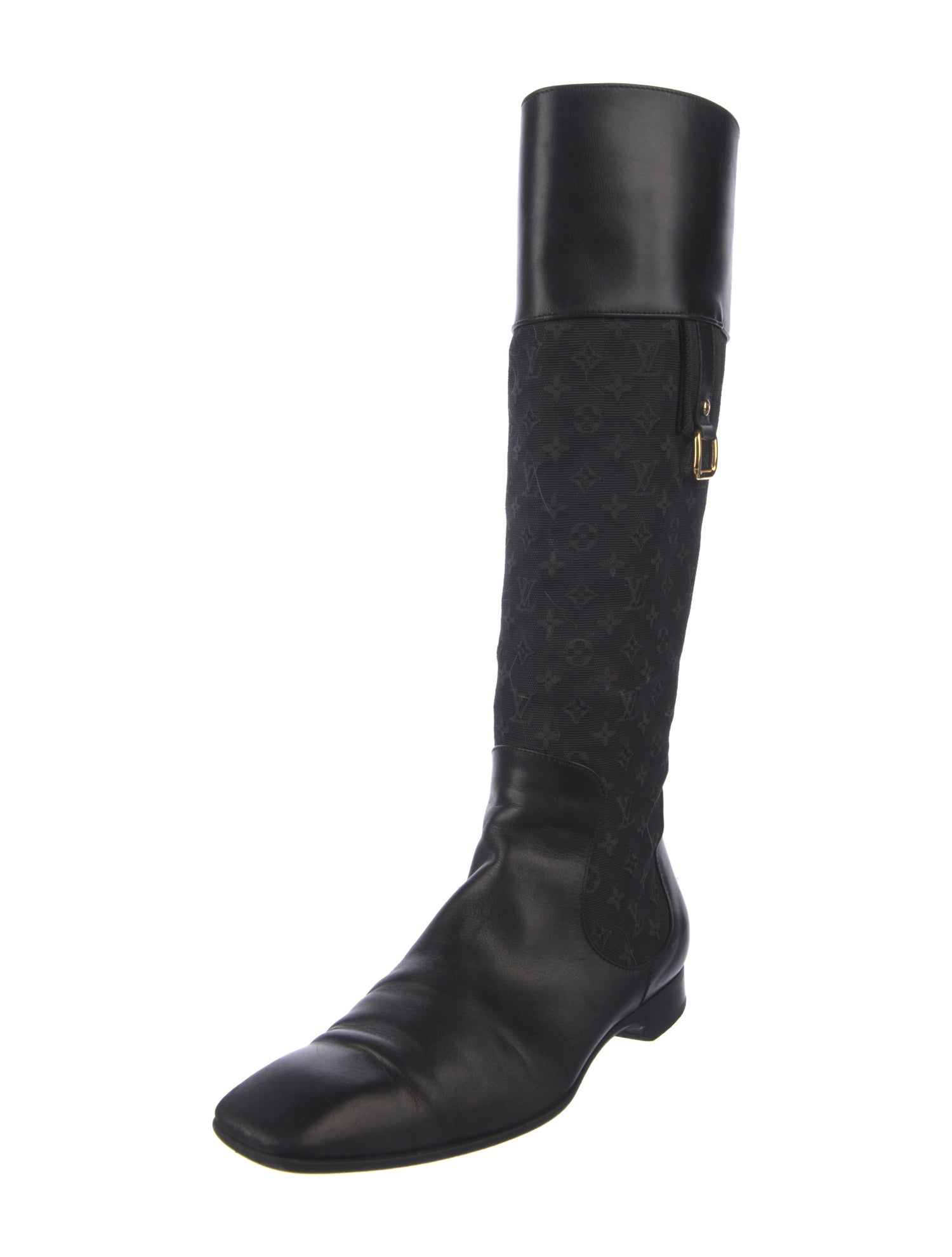 Louis Vuitton Leather Riding Boots