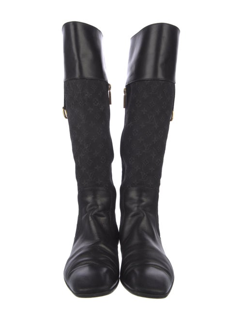 Louis Vuitton Leather Riding Boots