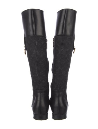 Louis Vuitton Leather Riding Boots