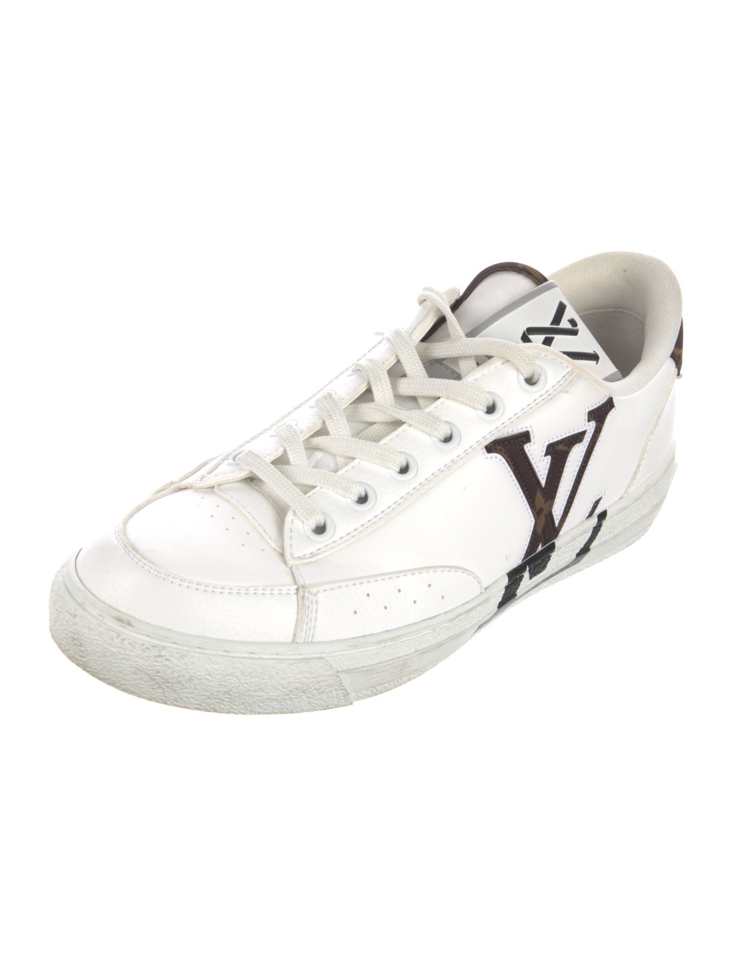 Louis Vuitton LV Monogram Leather Sneakers