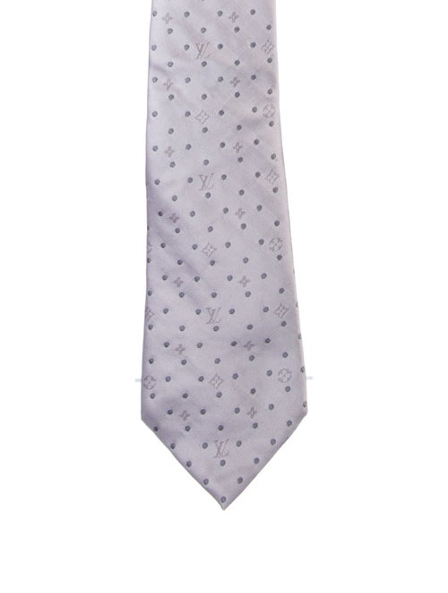 Louis Vuitton Louis Vuitton Patterned Silk Tie