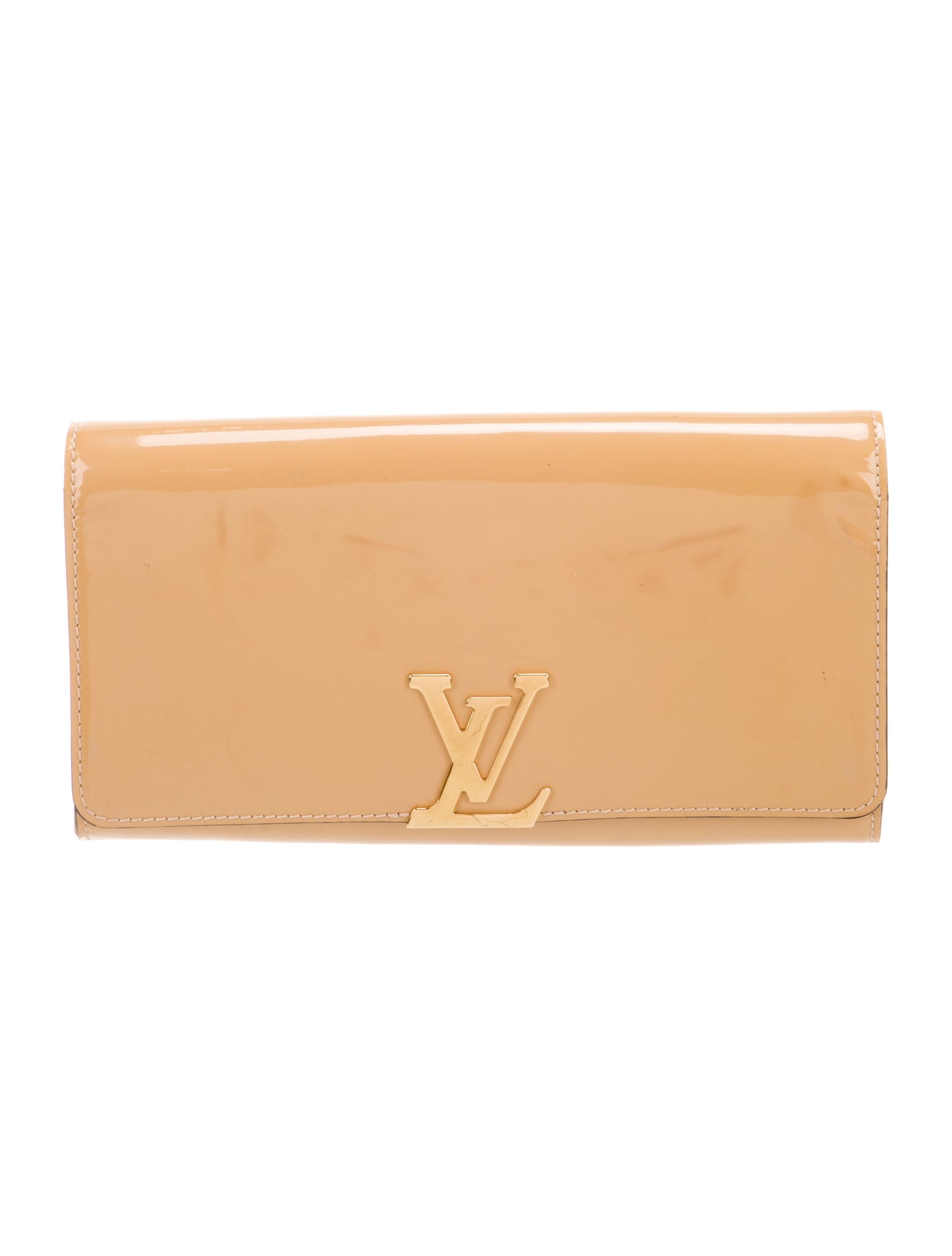 Louis Vuitton Vernis Patent Leather Louise Clutch
