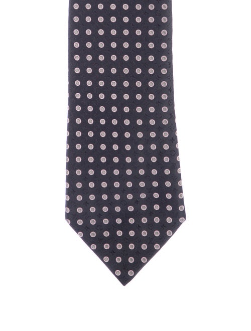 Louis Vuitton Patterned Silk Tie
