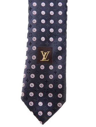 Louis Vuitton Patterned Silk Tie