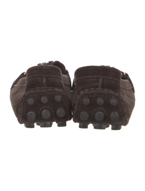 Louis Vuitton LV Monogram Suede Loafers