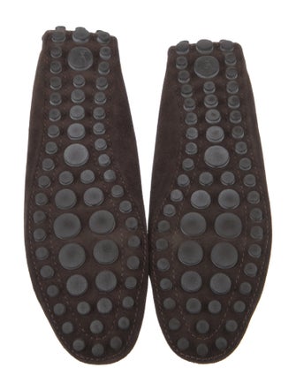 Louis Vuitton LV Monogram Suede Loafers