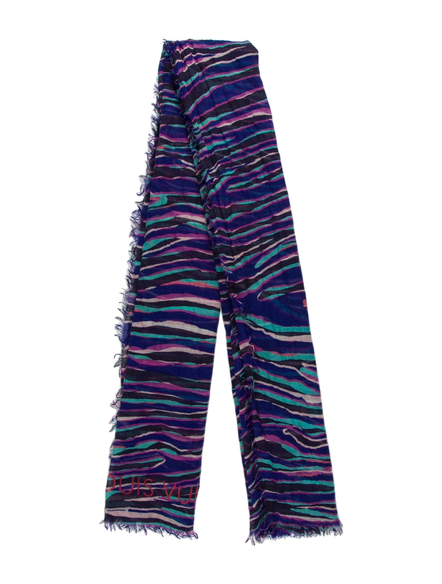 Louis Vuitton Cashmere Printed Shawl