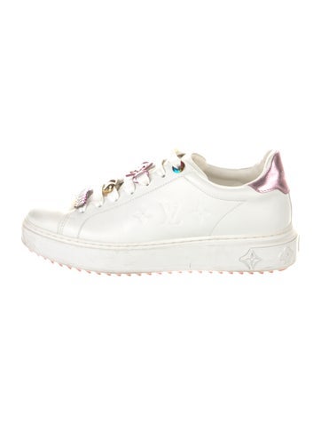Louis Vuitton Sneakers LV Monogram Lambskin IT 37.5 | 7.5