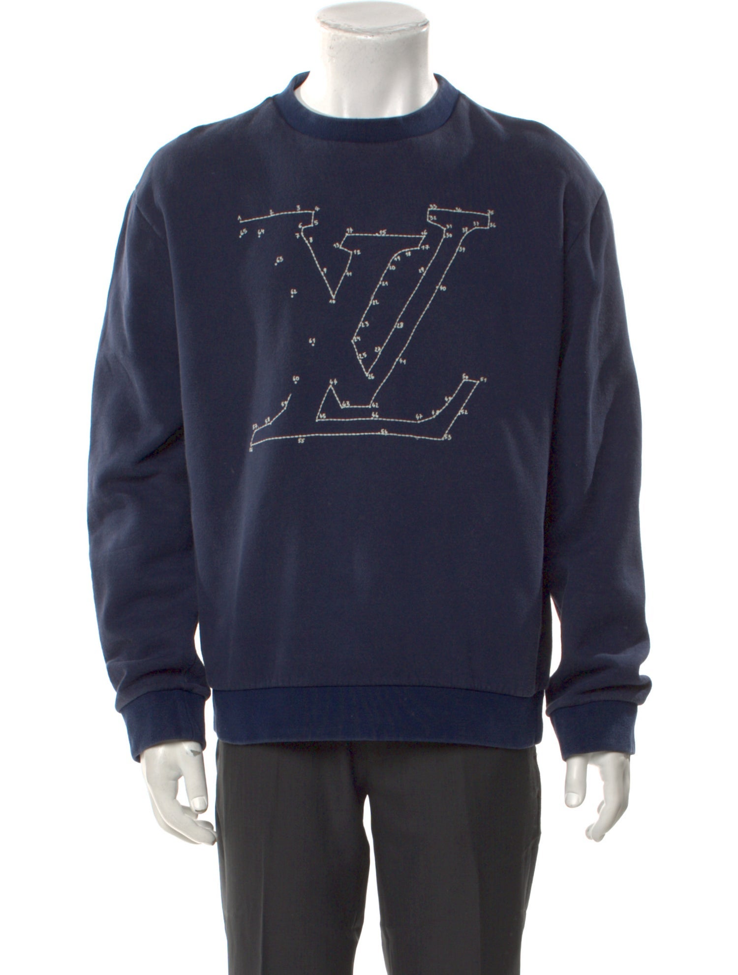 Louis Vuitton 2021 Graphic Print Sweatshirt