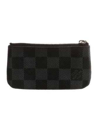 Louis Vuitton Damier Graphite Pattern Key Holder